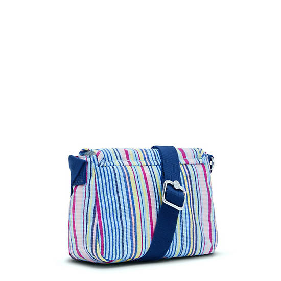 Kipling Sabian Klassieke Printed Crossbody Mini Tassen Blauw | België 1875XY